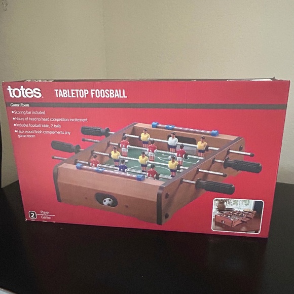 Totes Tabletop Foosball. NWT - Picture 1 of 7